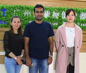 印度客户来中国找跑步机生产桃子视频在线看免费视频网
